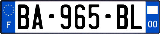 BA-965-BL
