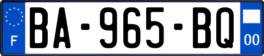 BA-965-BQ