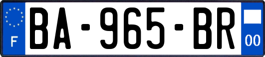 BA-965-BR