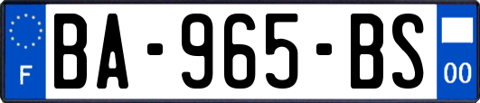 BA-965-BS