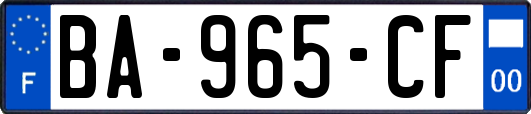 BA-965-CF