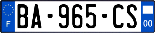 BA-965-CS