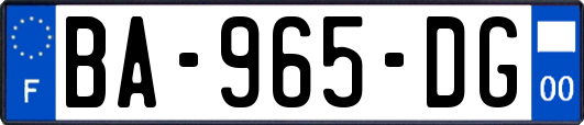 BA-965-DG