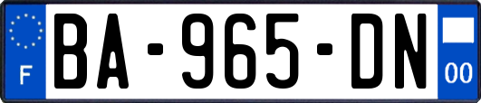 BA-965-DN