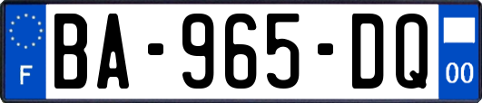 BA-965-DQ