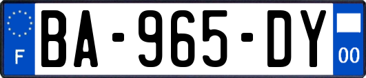 BA-965-DY