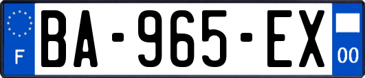 BA-965-EX