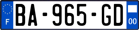 BA-965-GD