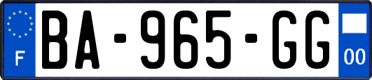 BA-965-GG
