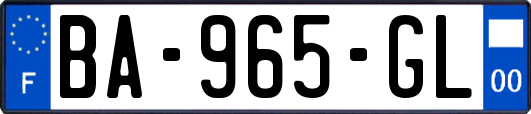 BA-965-GL