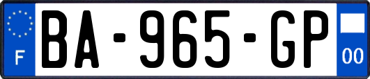 BA-965-GP