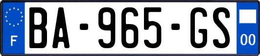 BA-965-GS