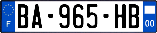 BA-965-HB