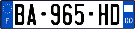 BA-965-HD