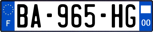 BA-965-HG