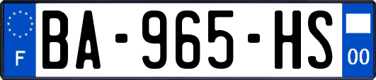 BA-965-HS