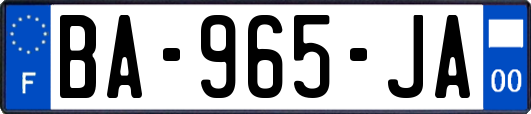BA-965-JA