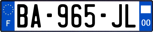 BA-965-JL