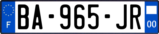 BA-965-JR