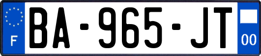 BA-965-JT