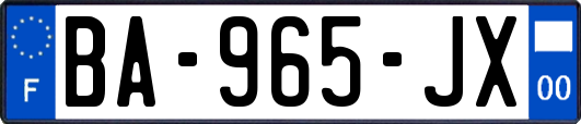 BA-965-JX