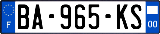 BA-965-KS