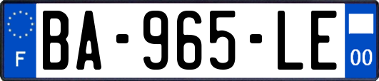BA-965-LE