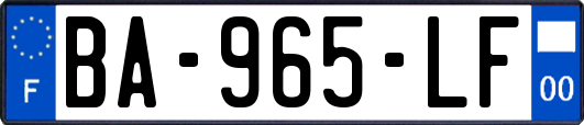 BA-965-LF