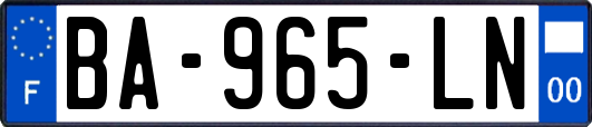 BA-965-LN