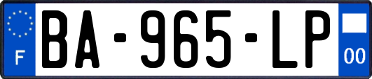 BA-965-LP