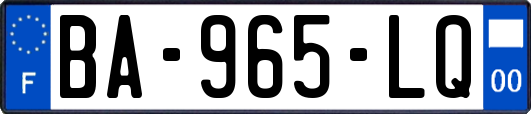 BA-965-LQ
