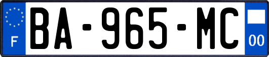BA-965-MC