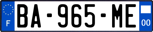 BA-965-ME