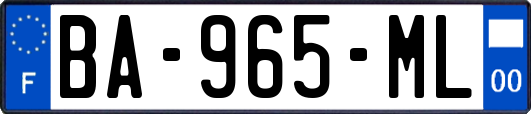 BA-965-ML