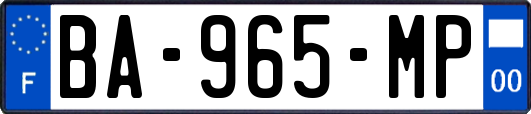 BA-965-MP