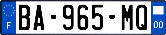 BA-965-MQ