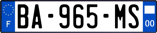 BA-965-MS