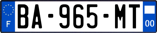 BA-965-MT