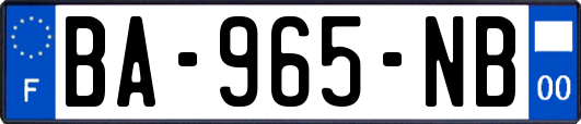 BA-965-NB
