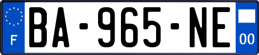 BA-965-NE