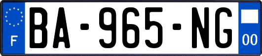BA-965-NG