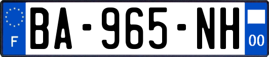 BA-965-NH