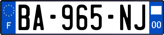 BA-965-NJ
