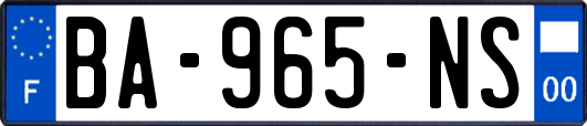 BA-965-NS