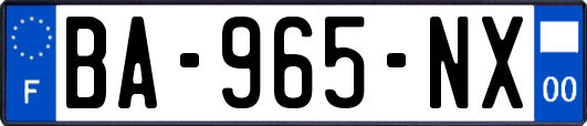 BA-965-NX