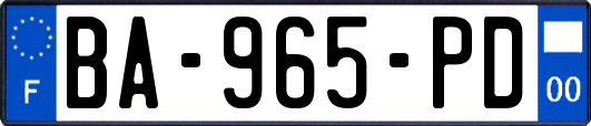 BA-965-PD