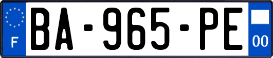 BA-965-PE