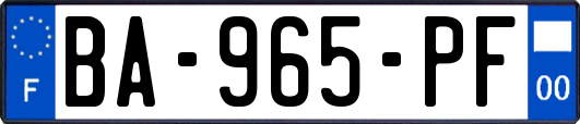 BA-965-PF