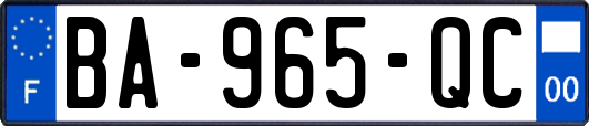 BA-965-QC