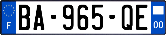 BA-965-QE